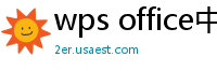 wps office中文版